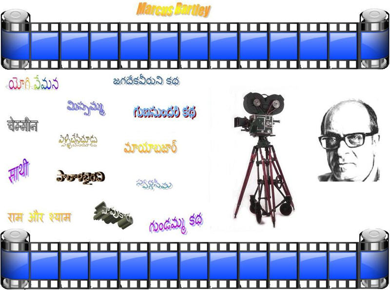Marcus Bartley, Cinematographer, Mayabazar, Patala Bhairavi, Ram Aur Shyam, Saathi, Hindi and Telugu Movie Cinematography, Mitchell Camera